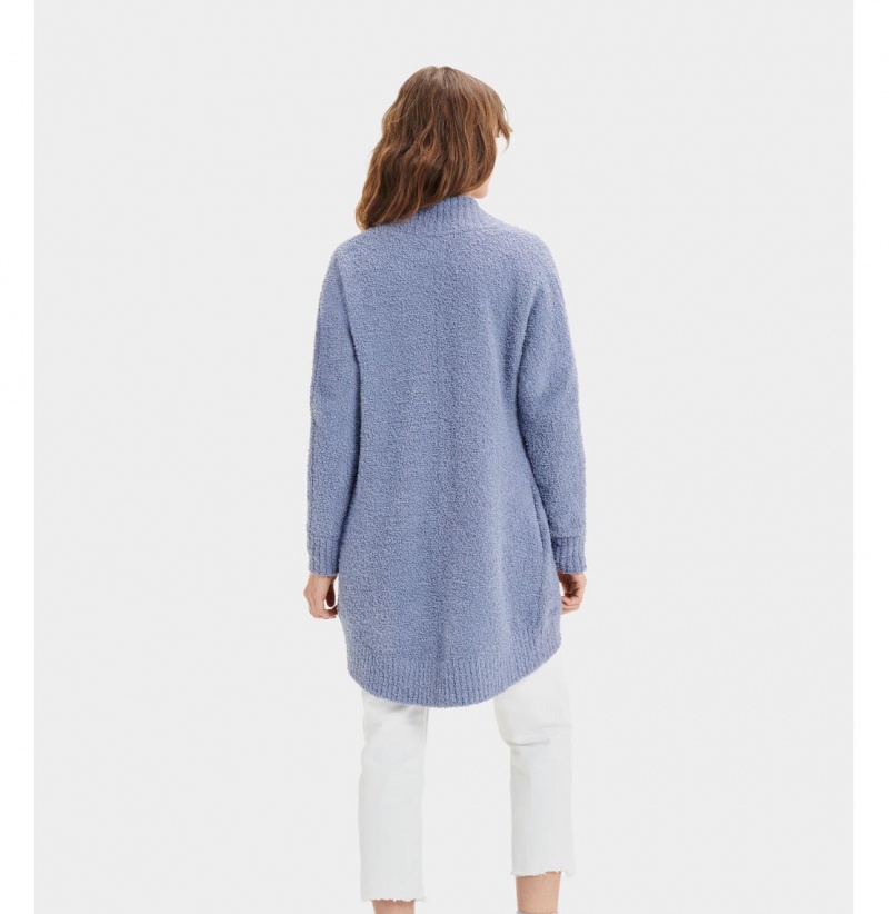 UGG Fremont Kardigan Damske Modre | SK-921EVPYRO
