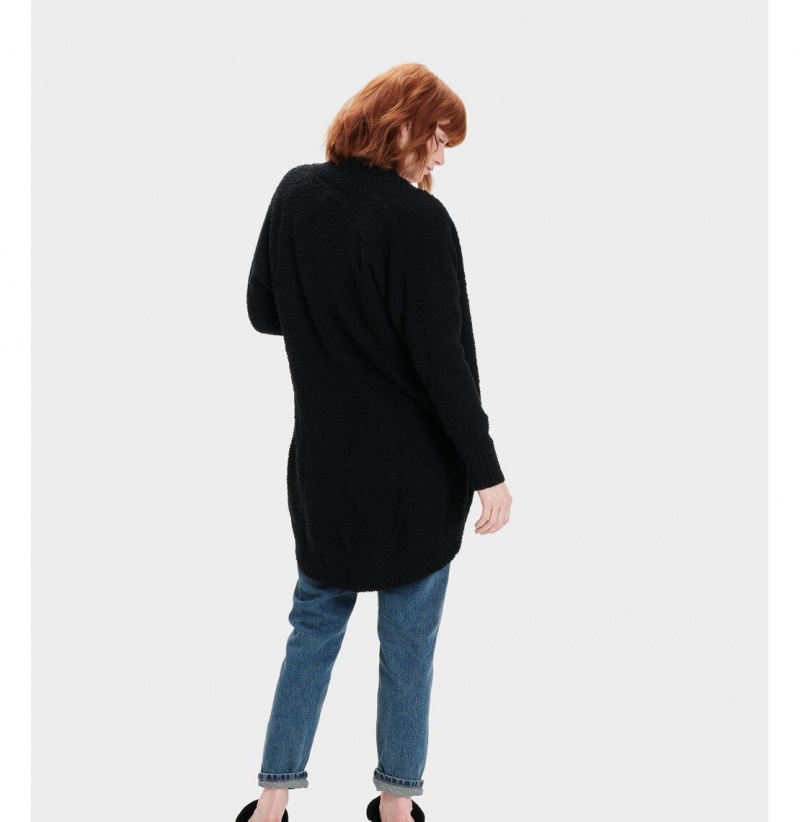 UGG Fremont Kardigan Damske Čierne | SK-876VUEOZF