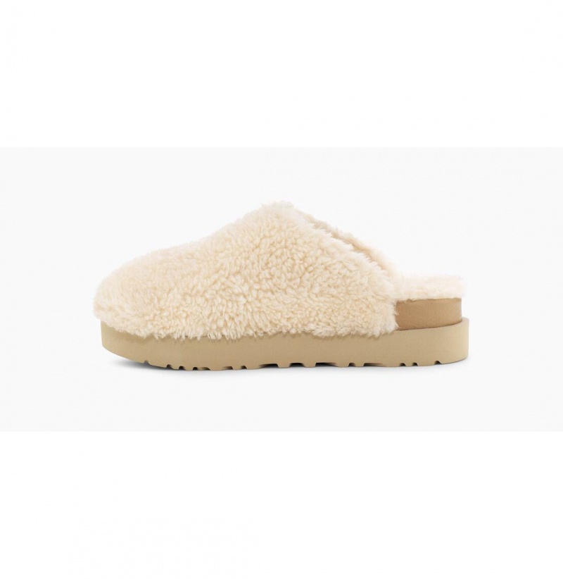 UGG Fuzz Sugar Slapky Papuce Damske Béžové | SK-584LWRVXP