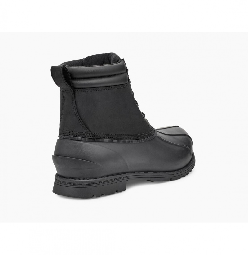 UGG Gatson Stredne Chukka Topanky Panske Čierne | SK-854WBCEOH