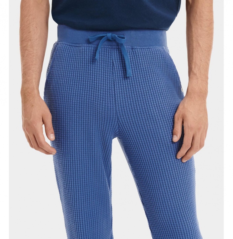 UGG Glover Thermal Jogger Nohavice Panske Modre | SK-821KTIQLU