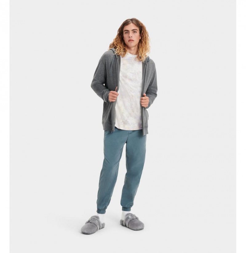 UGG Gordon Zipped Mikina s Kapucnou Panske Siva | SK-805HODEQS