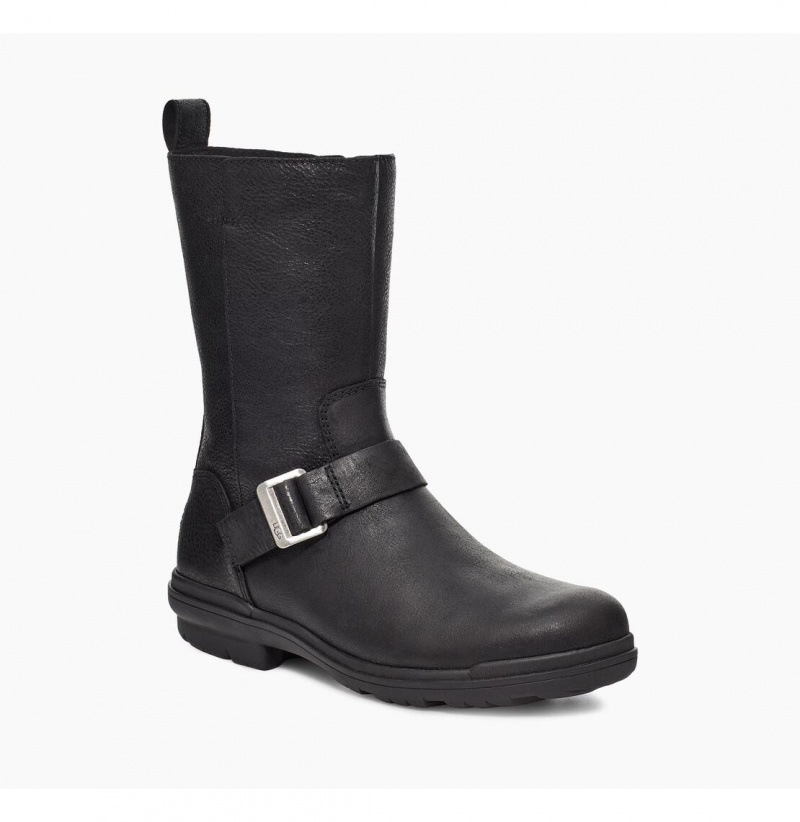 UGG Hapsburg Stredne Nepremokavé Topánky Damske Čierne | SK-967HVBDTS