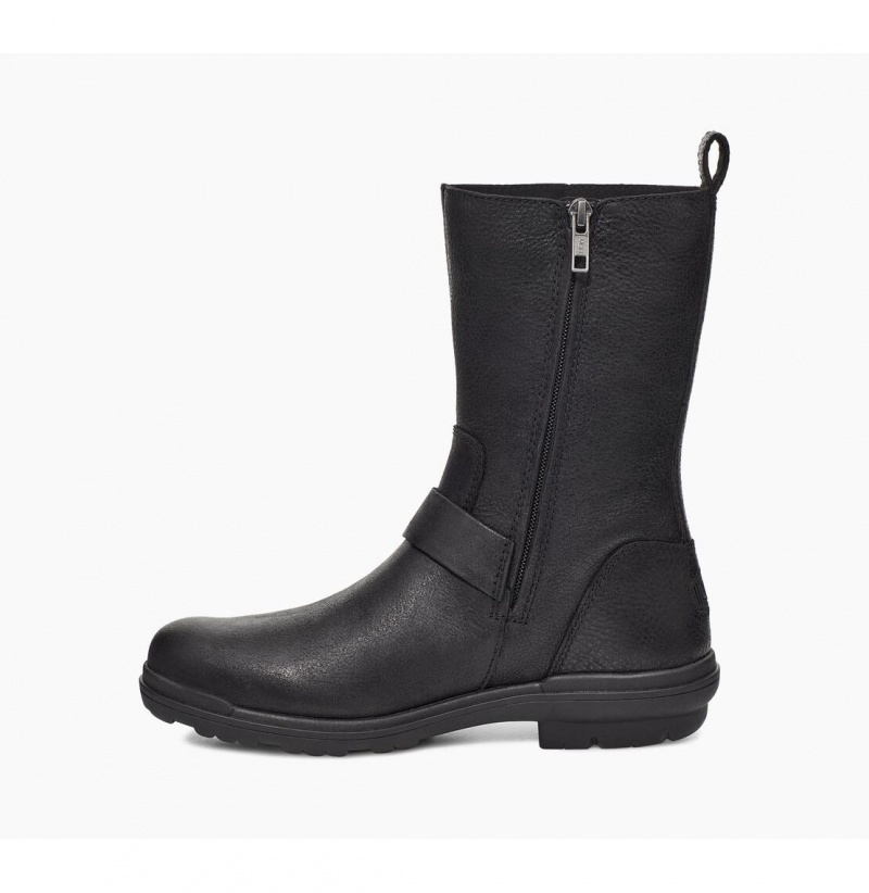 UGG Hapsburg Stredne Nepremokavé Topánky Damske Čierne | SK-967HVBDTS