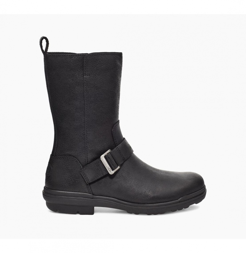 UGG Hapsburg Stredne Nepremokavé Topánky Damske Čierne | SK-967HVBDTS