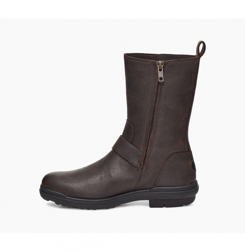 UGG Hapsburg Stredne Nepremokavé Topánky Damske Tmavo Káva | SK-584TRJDKA