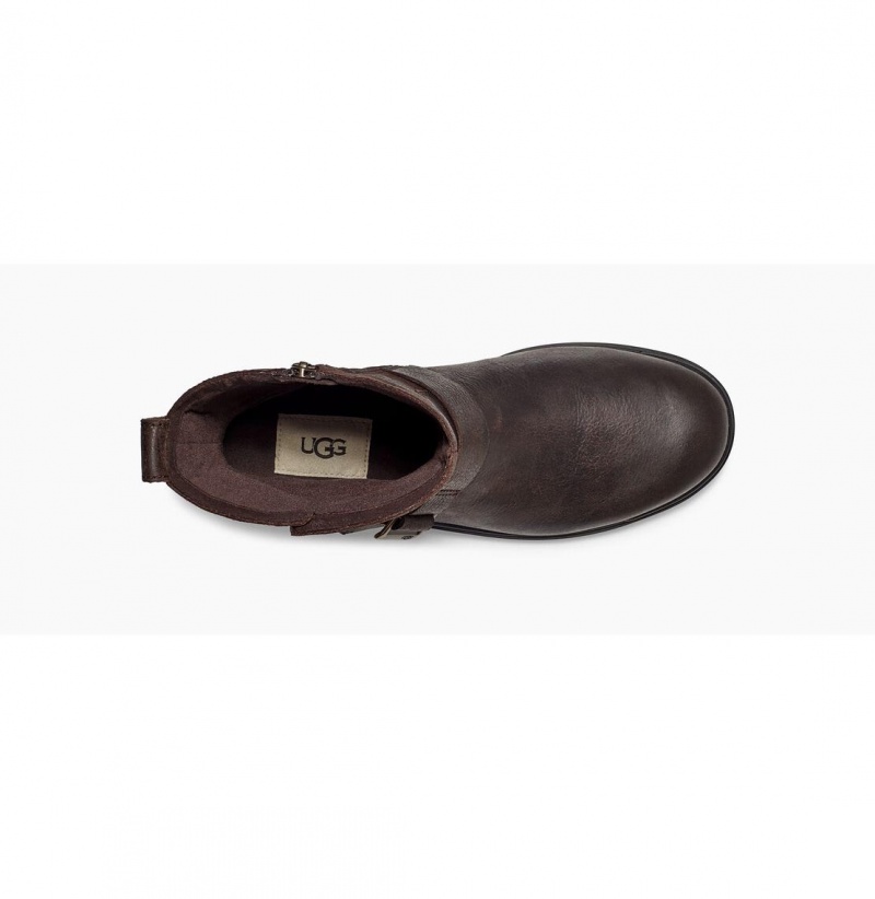 UGG Hapsburg Stredne Nepremokavé Topánky Damske Tmavo Káva | SK-584TRJDKA