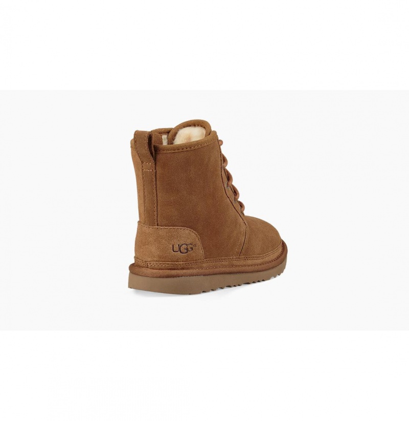 UGG Harkley Nepremokavé Topánky Detske Hnede | SK-259QITZKG