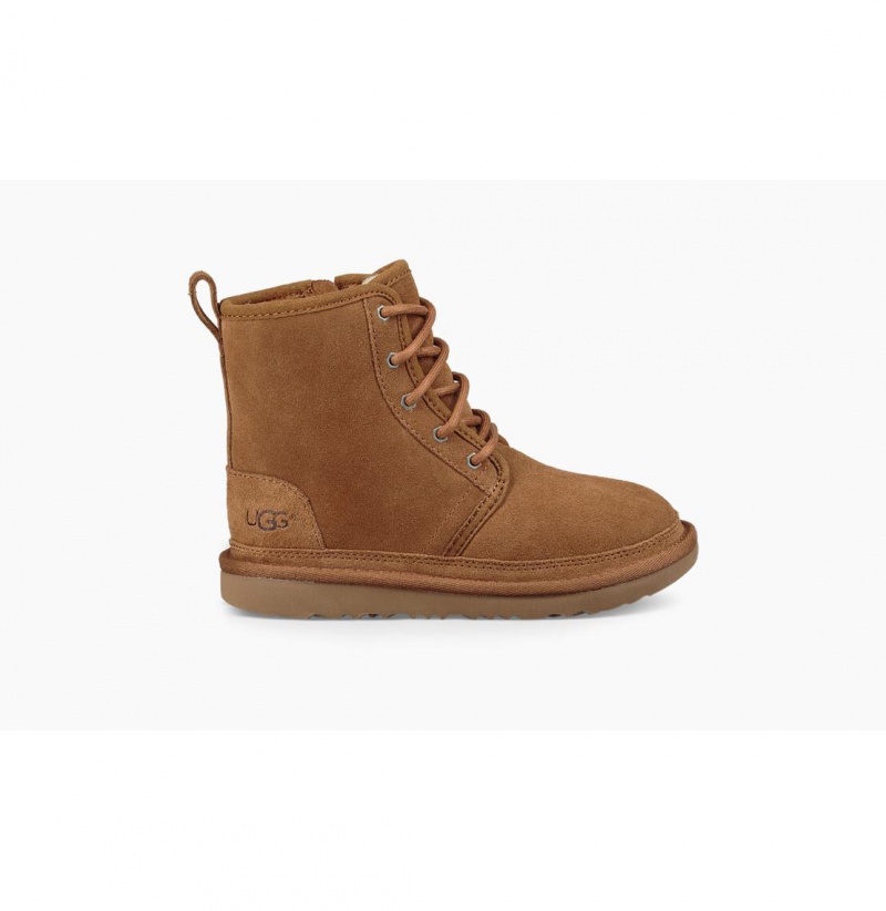 UGG Harkley Nepremokavé Topánky Detske Hnede | SK-259QITZKG