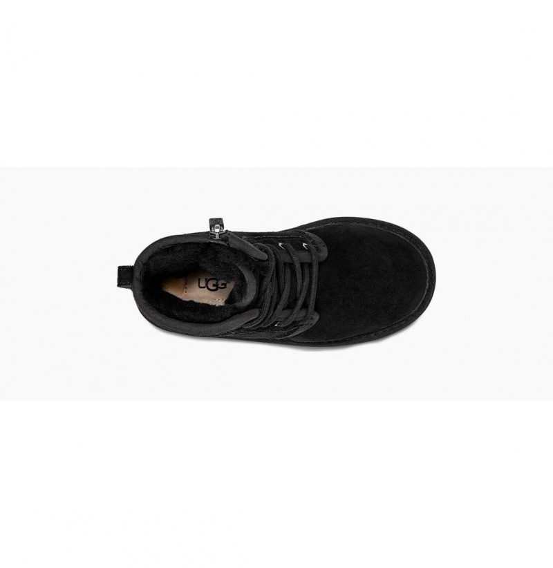 UGG Harkley Nepremokavé Topánky Detske Čierne | SK-320AYCJFQ