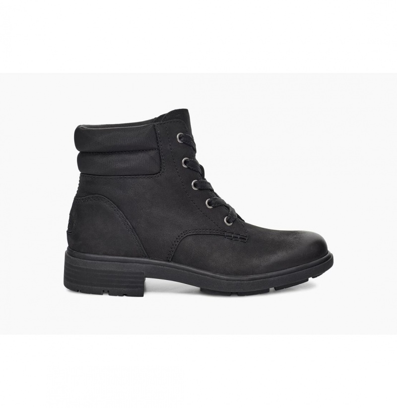 UGG Harrison Cipkovane Nepremokavé Topánky Damske Čierne | SK-348YLDUEO