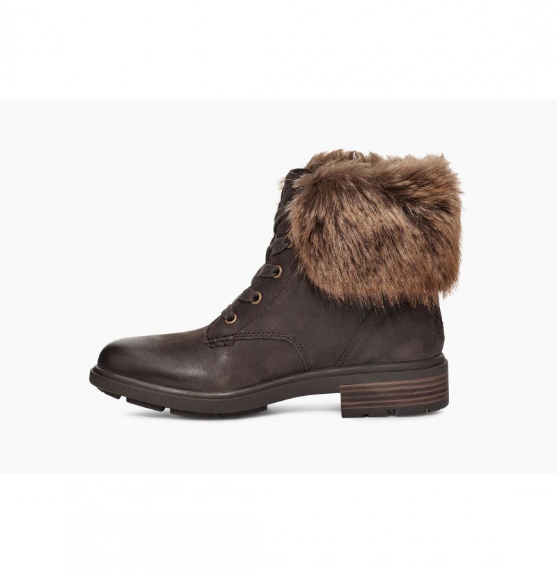 UGG Harrison Tipped Snurovacie Topanky Damske Tmavo Káva | SK-923SEMVHD