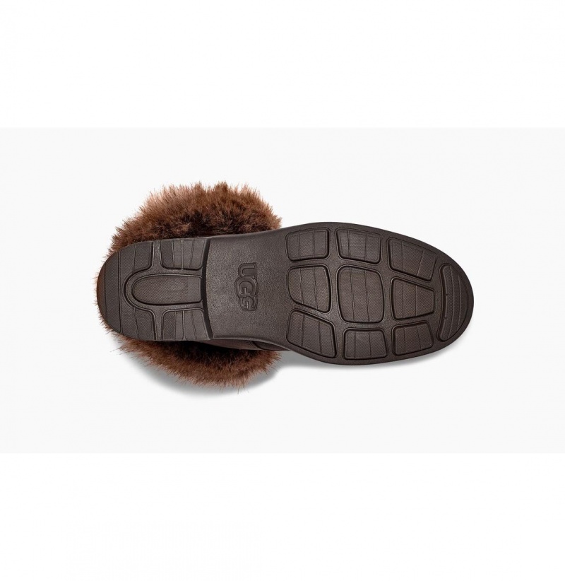 UGG Harrison Tipped Snurovacie Topanky Damske Tmavo Káva | SK-923SEMVHD