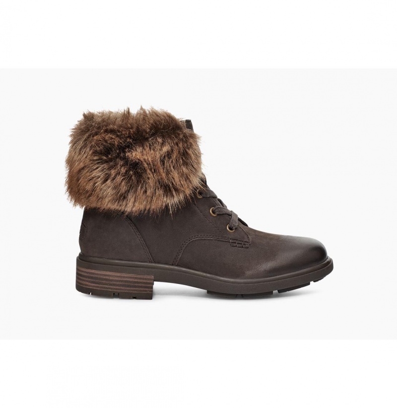 UGG Harrison Tipped Snurovacie Topanky Damske Tmavo Káva | SK-923SEMVHD