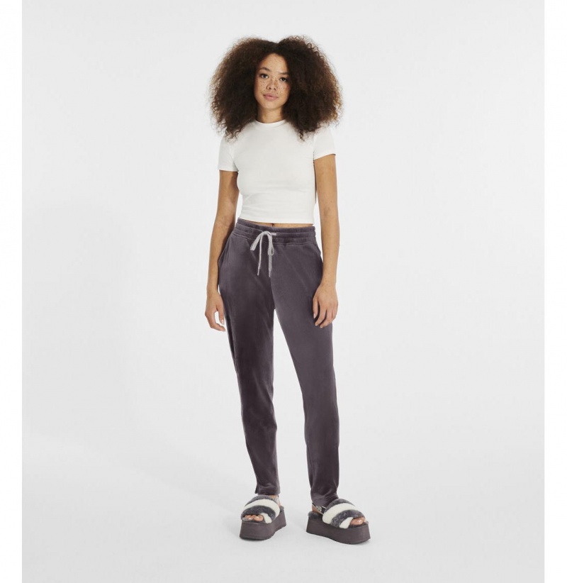 UGG Haydn Jogger Nohavice Damske Biele | SK-672SGFKJE