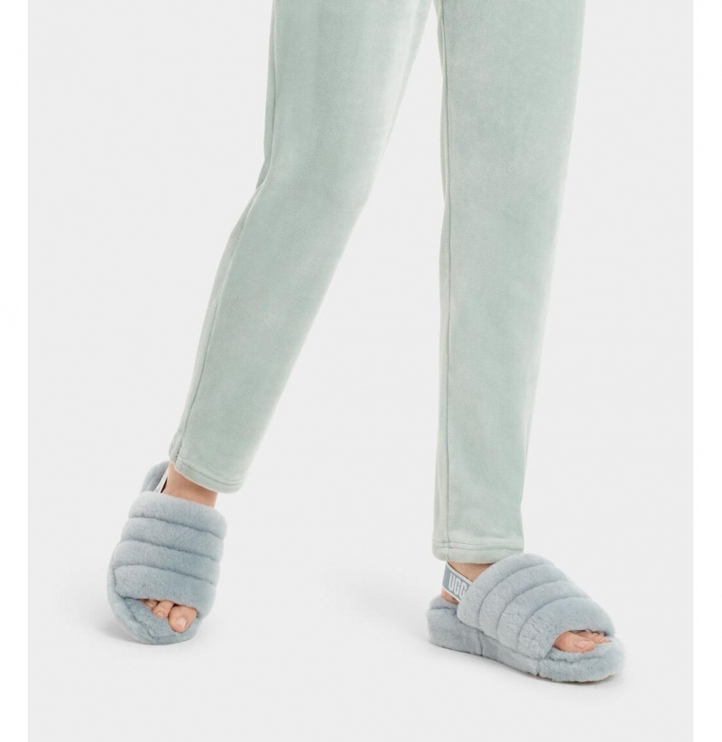 UGG Haydn Jogger Nohavice Damske Svetlo Modre | SK-815EFNZUG