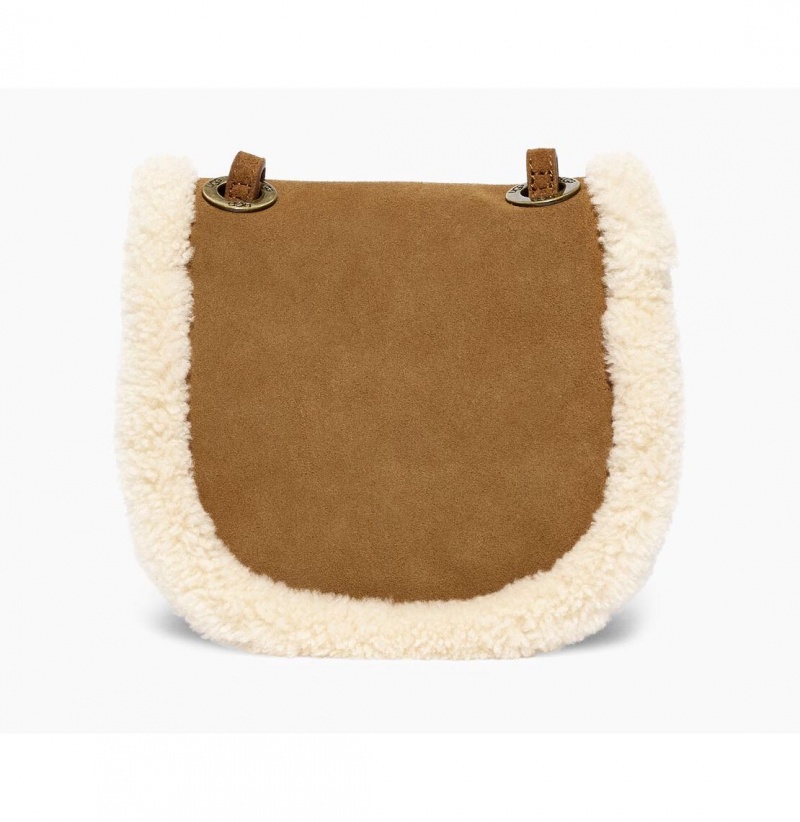 UGG Heritage Mini Crossbody Semisove Kabelka Damske Hnede | SK-285YFBXQA