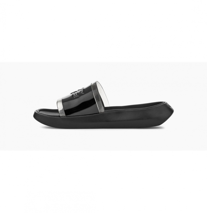 UGG Hilama Slapky Damske Čierne | SK-469MYCIOB