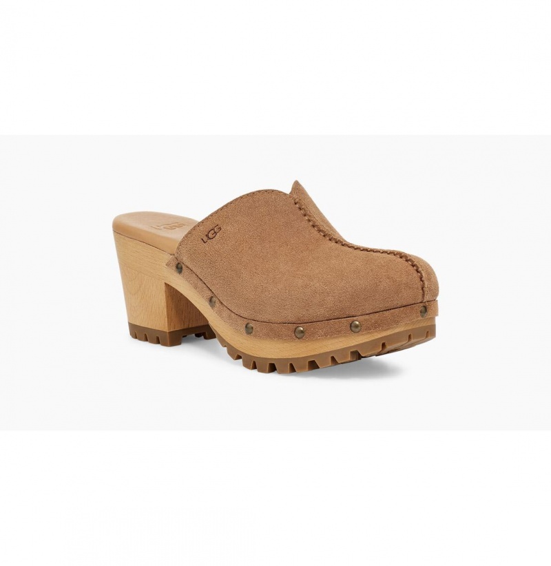 UGG Judi Semisove Drevaky Damske Hnede | SK-179YSDFOR