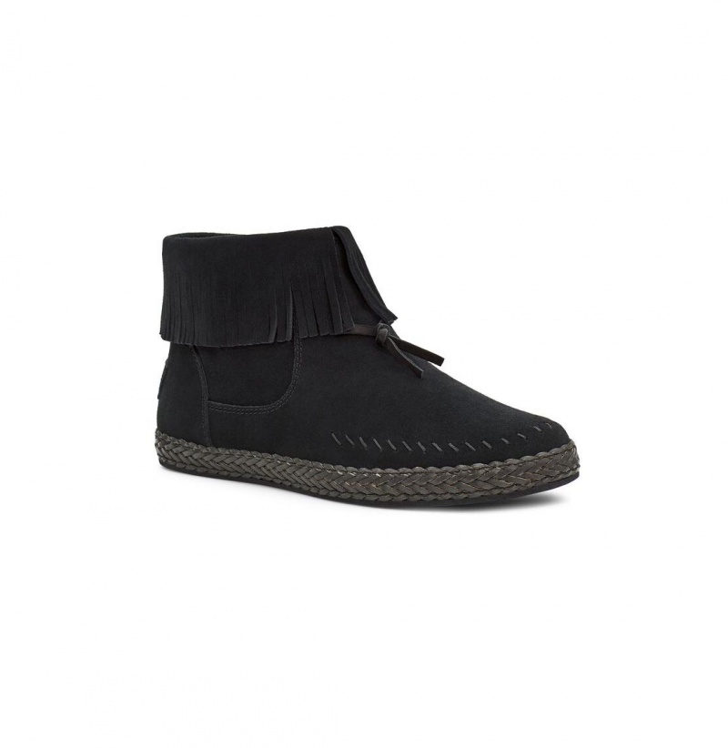 UGG Kennadi Mokasiny Damske Čierne | SK-153ZPEARH