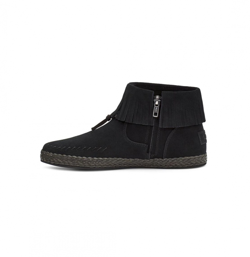 UGG Kennadi Mokasiny Damske Čierne | SK-153ZPEARH