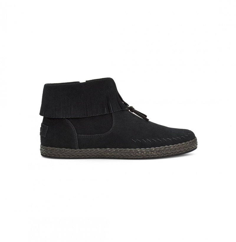 UGG Kennadi Mokasiny Damske Čierne | SK-153ZPEARH
