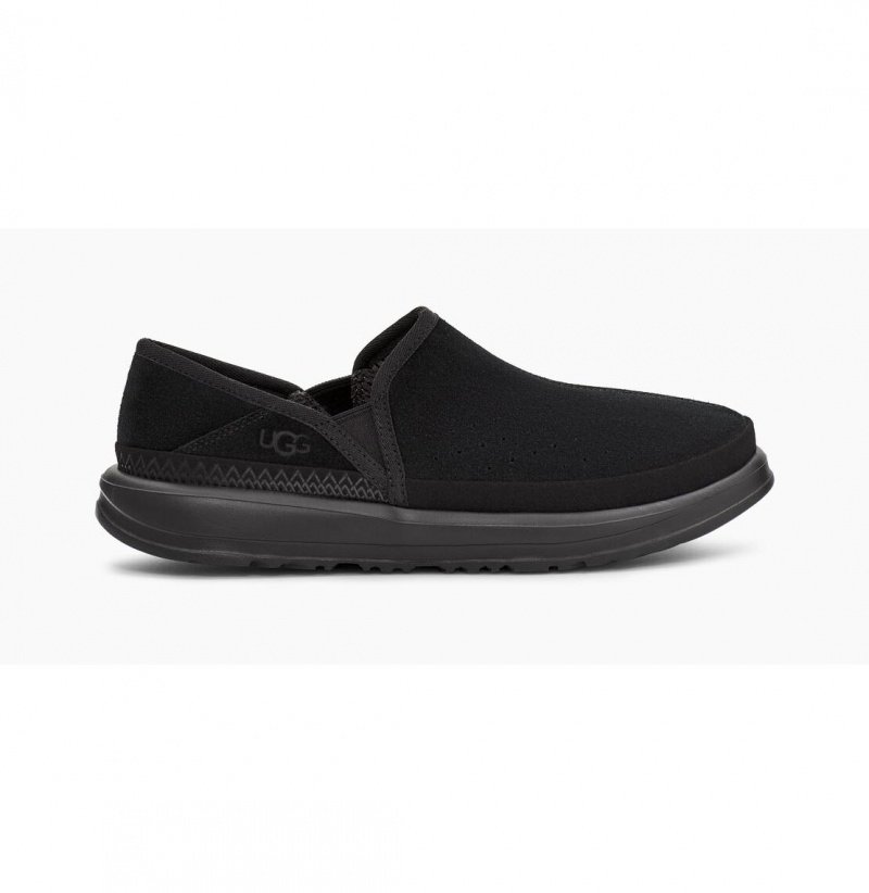 UGG Kick It Slip-On Papuce Panske Čierne | SK-981BAXZHE