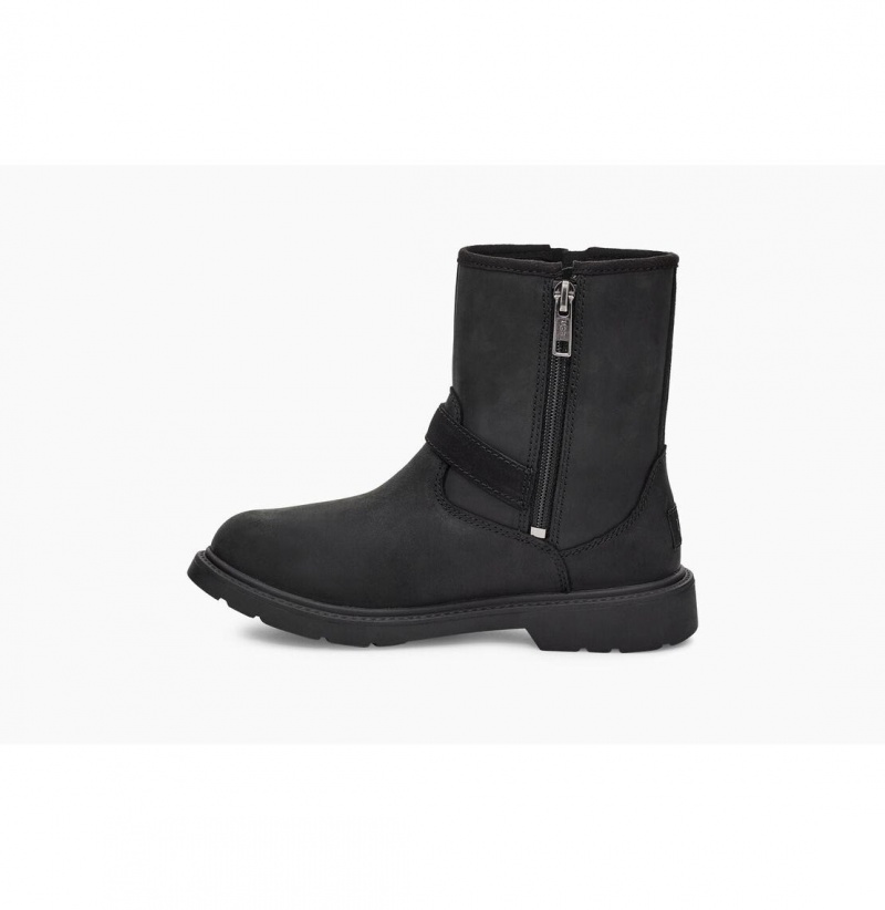 UGG Kinzey Weather Nepremokavé Topánky Detske Čierne | SK-570FQVATY