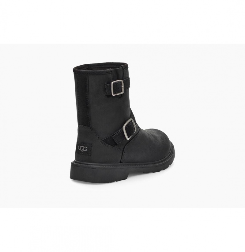 UGG Kinzey Weather Nepremokavé Topánky Detske Čierne | SK-570FQVATY