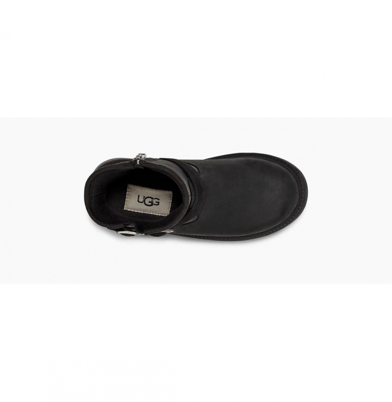 UGG Kinzey Weather Nepremokavé Topánky Detske Čierne | SK-570FQVATY
