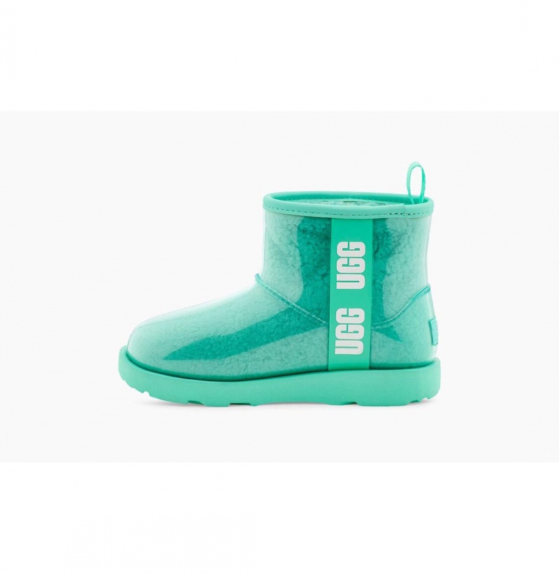 UGG Klasické Clear Mini II Nepremokavé Topánky Detske Zelene | SK-259REDFZV