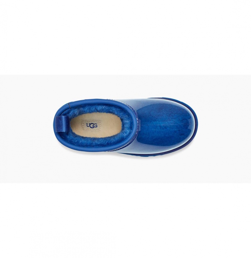 UGG Klasické Clear Mini II Nepremokavé Topánky Detske Modre | SK-392YQXOZA