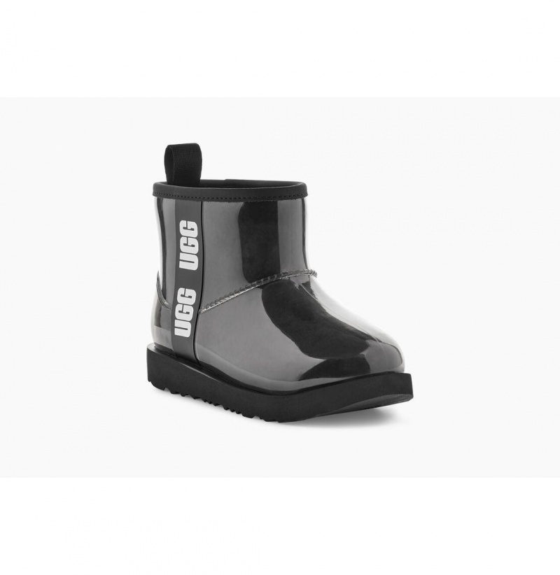 UGG Klasické Clear Mini II Nepremokavé Topánky Detske Čierne | SK-681GMBKVA