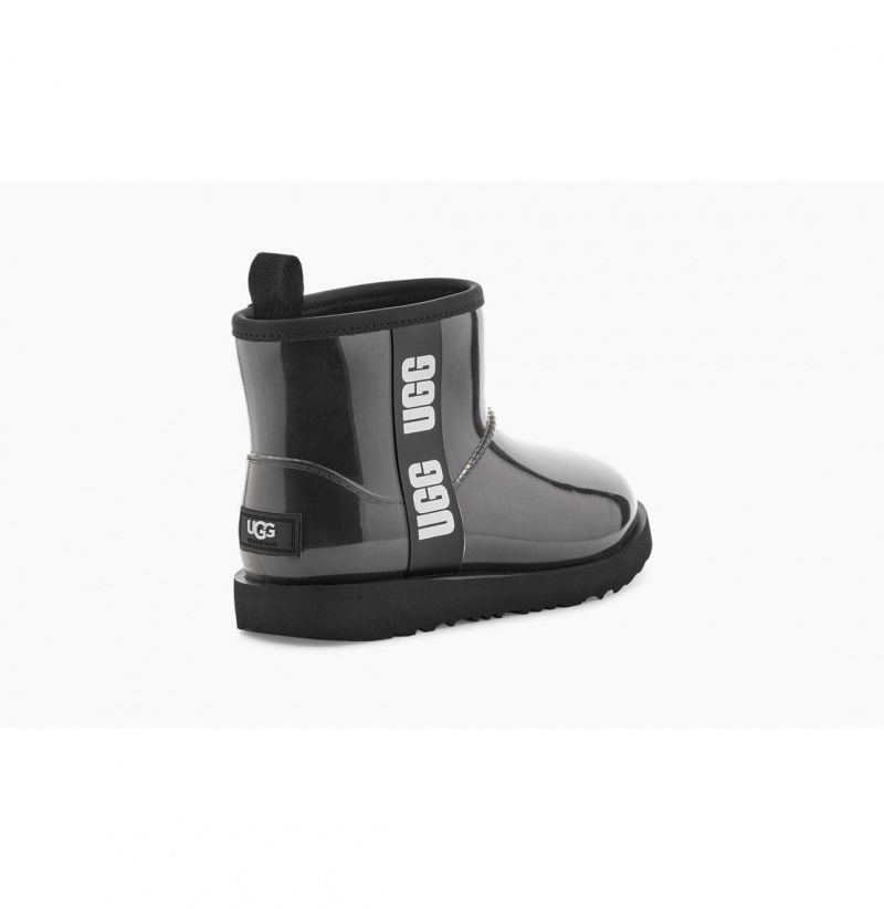 UGG Klasické Clear Mini II Nepremokavé Topánky Detske Čierne | SK-681GMBKVA