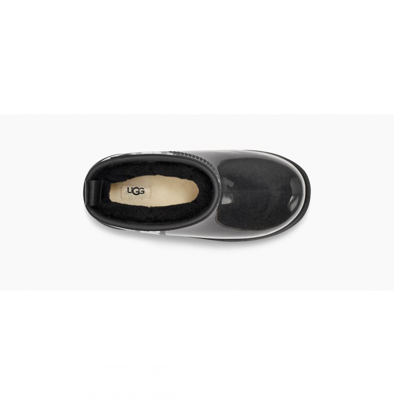 UGG Klasické Clear Mini II Nepremokavé Topánky Detske Čierne | SK-681GMBKVA