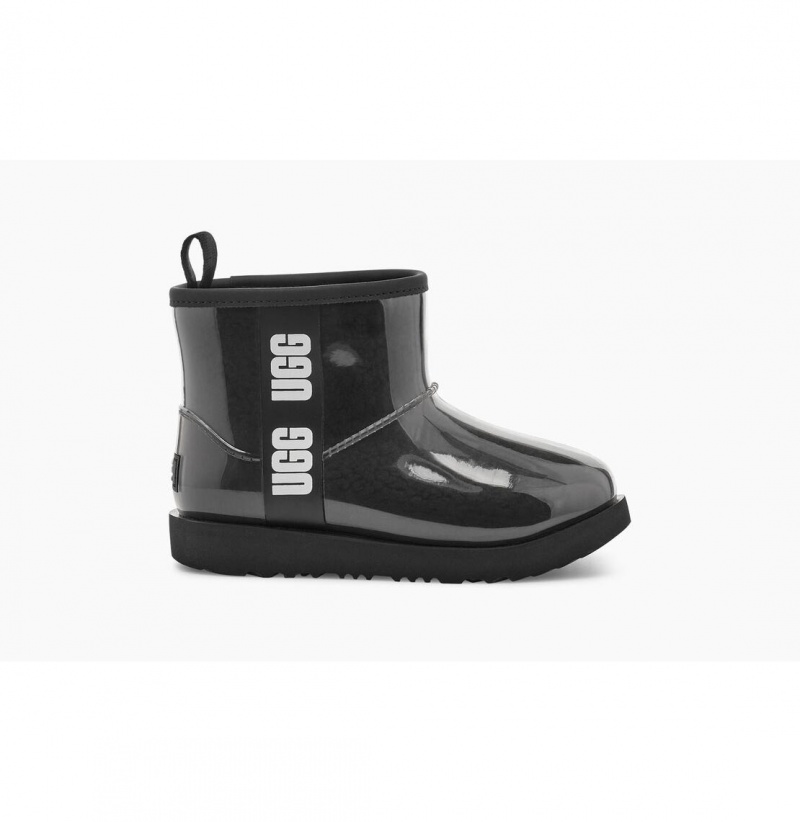UGG Klasické Clear Mini II Nepremokavé Topánky Detske Čierne | SK-681GMBKVA