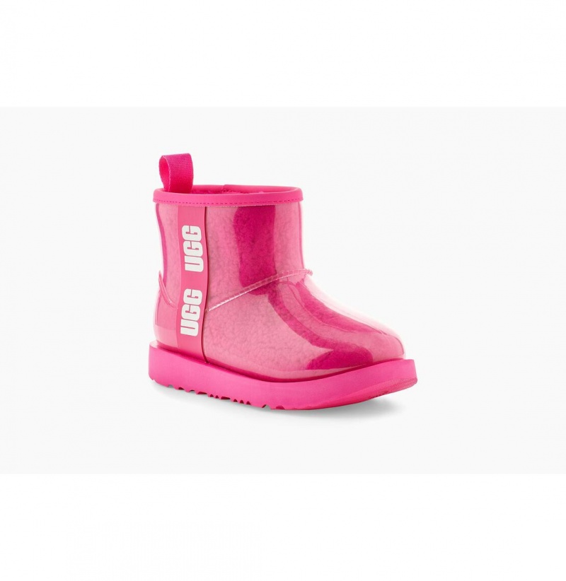 UGG Klasické Clear Mini II Nepremokavé Topánky Detske Ruzove | SK-451XIKUTN
