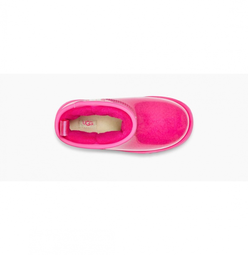 UGG Klasické Clear Mini II Nepremokavé Topánky Detske Ruzove | SK-451XIKUTN