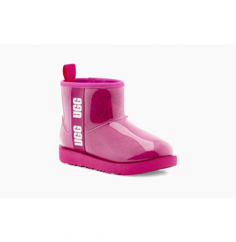 UGG Klasické Clear Mini II Nepremokavé Topánky Detske Ruzove | SK-295OKVLNM