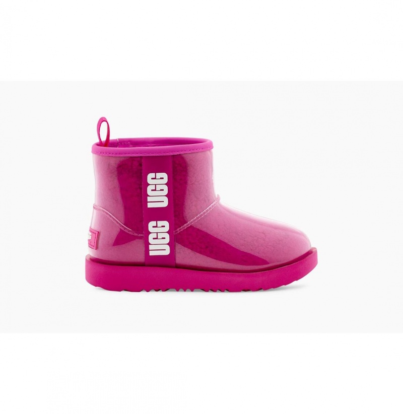 UGG Klasické Clear Mini II Nepremokavé Topánky Detske Ruzove | SK-295OKVLNM