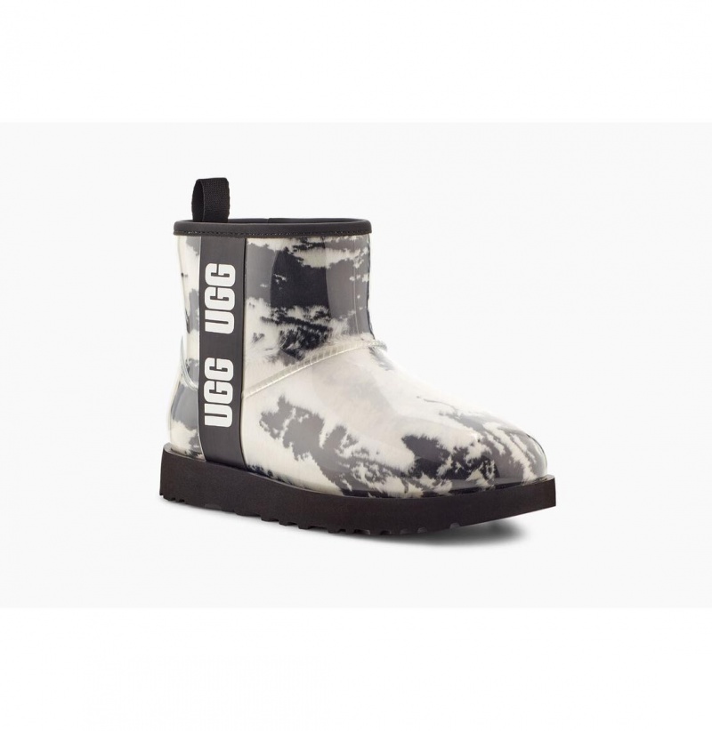 UGG Klasické Clear Mini Marble Nepremokavé Topánky Damske Čierne | SK-091IVTYWX
