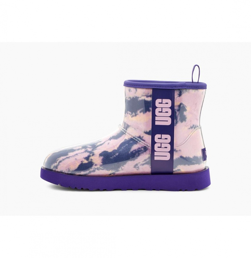 UGG Klasické Clear Mini Marble Nepremokavé Topánky Damske Nachový | SK-721OQZRVJ