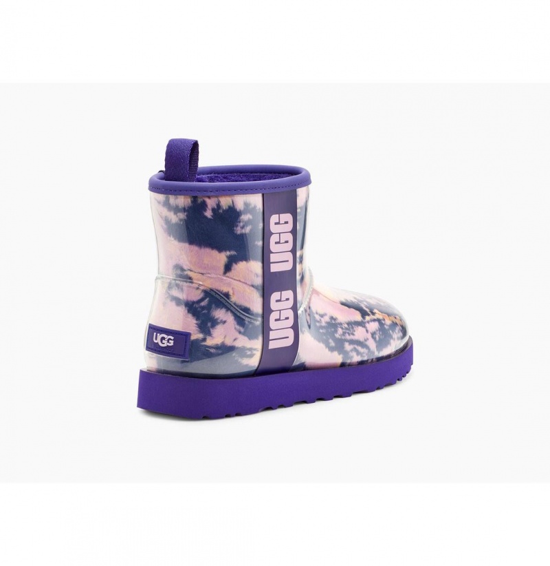 UGG Klasické Clear Mini Marble Nepremokavé Topánky Damske Nachový | SK-721OQZRVJ