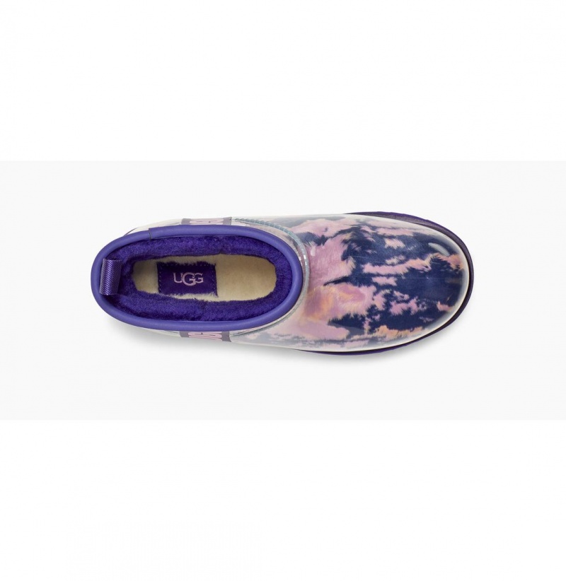 UGG Klasické Clear Mini Marble Nepremokavé Topánky Damske Nachový | SK-721OQZRVJ
