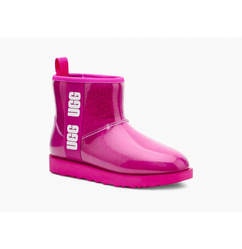 UGG Klasické Clear Mini Nepremokavé Topánky Damske Ruzove | SK-791TSOQIL