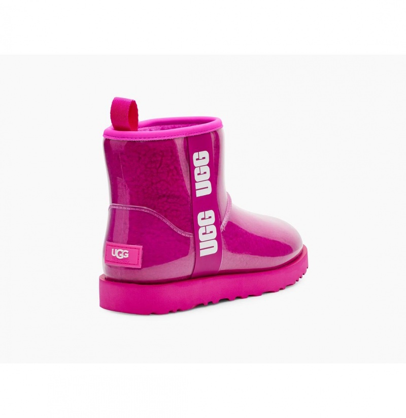 UGG Klasické Clear Mini Nepremokavé Topánky Damske Ruzove | SK-791TSOQIL