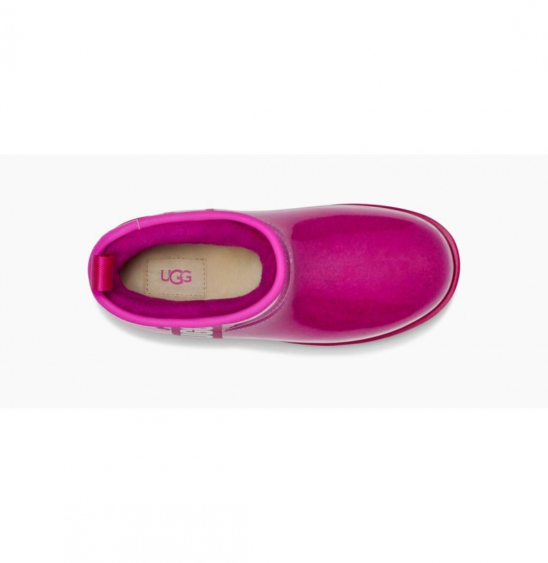UGG Klasické Clear Mini Nepremokavé Topánky Damske Ruzove | SK-791TSOQIL
