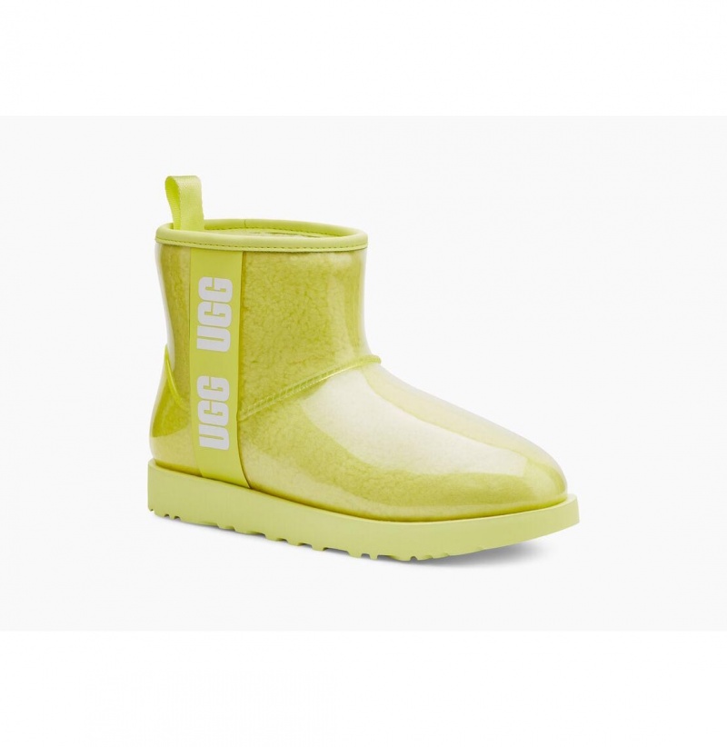 UGG Klasické Clear Mini Nepremokavé Topánky Damske Žlté | SK-741VQPXLB
