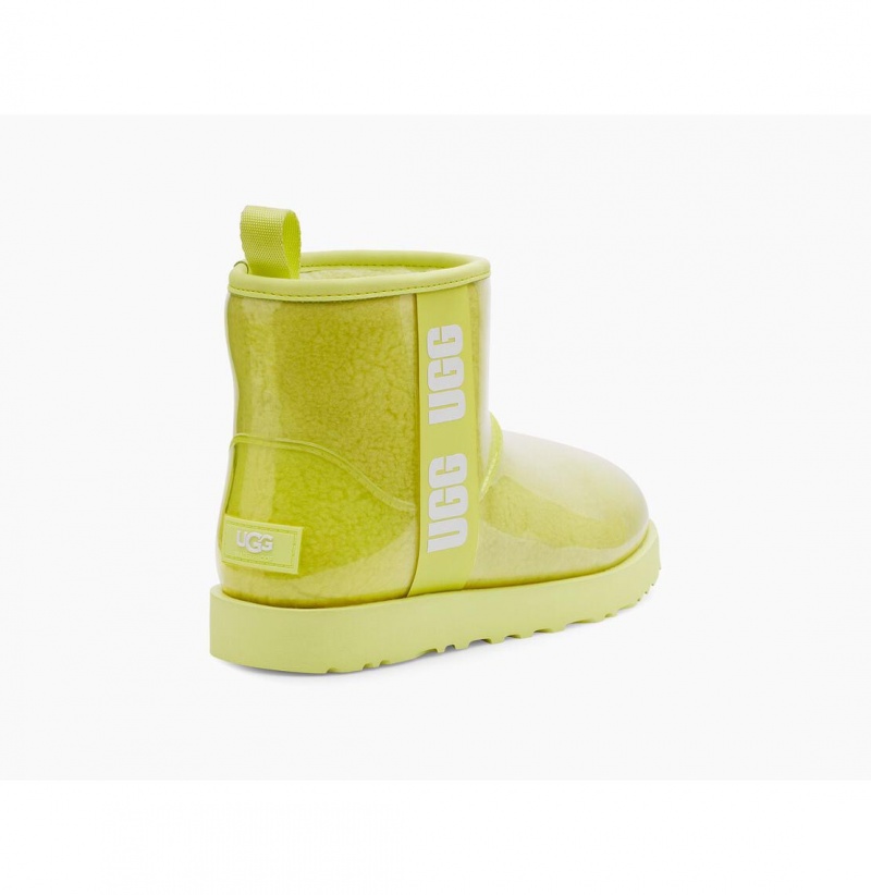 UGG Klasické Clear Mini Nepremokavé Topánky Damske Žlté | SK-741VQPXLB