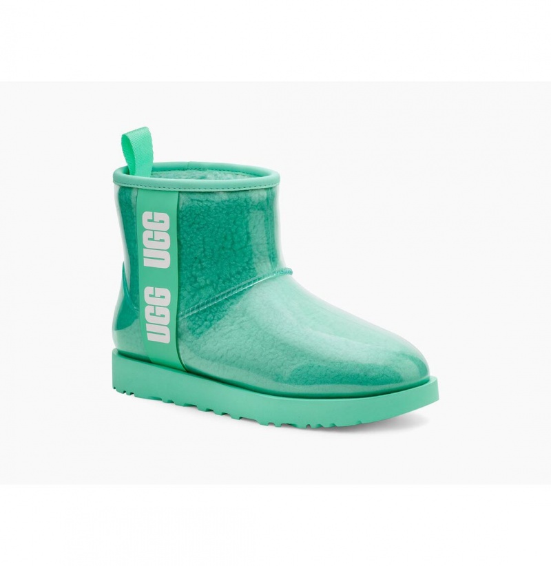 UGG Klasické Clear Mini Nepremokavé Topánky Damske Zelene | SK-930NGWZXC
